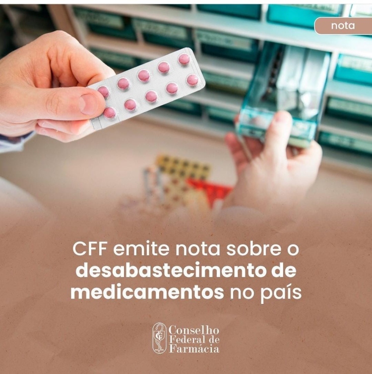 Sobre o desabastecimento de medicamentos no pa&iacute;s