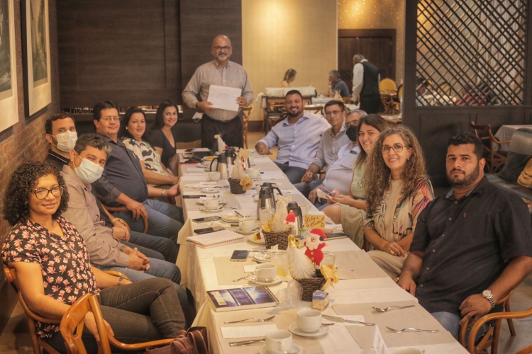 Caf&eacute; da manh&atilde; com os prefeitos do Cons&oacute;rcio Intermunicipal de Sa&uacute;de do Vale do Rio Cuiab&aacute; - CISVARC